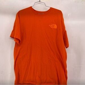 North face men’s orange tee